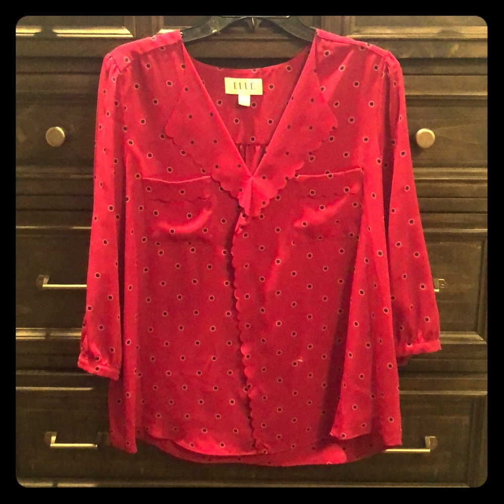 Pink blouse